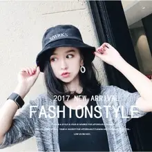 Горячая одежда аксессуары пара весна лето шапки для рыбака буквы вышивка солнцезащитная Кепка спортивная шапка