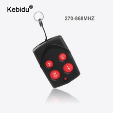 Kebidu 433 868 315MHz RF беспроводной Дубликатор для создания копий пульт дистанционного управления Лер клон фиксированный код пульт дистанционного управления для гаджетов Автомобильный дом черный
