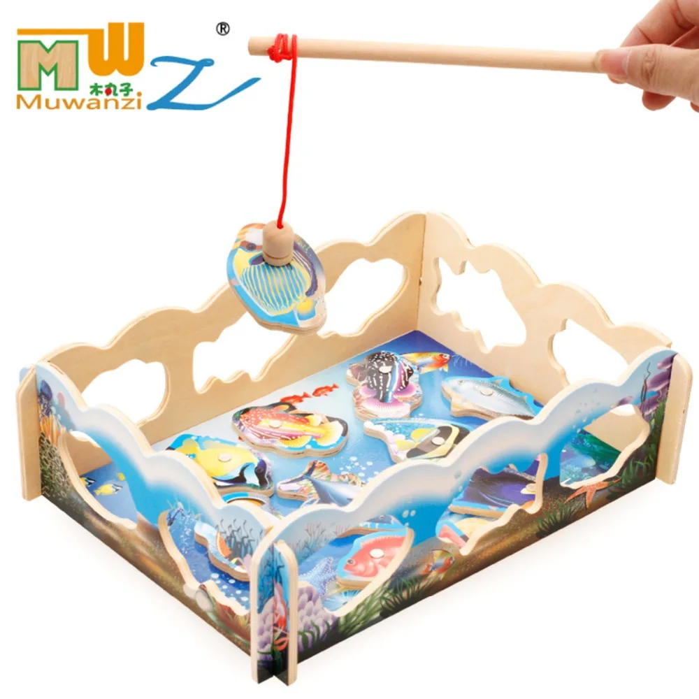 Educativos de pesca juego juguetes diversión al aire libre deportes rompecabezas Educativos GameMagnetic niños Jugueteselectric niño niños imanes