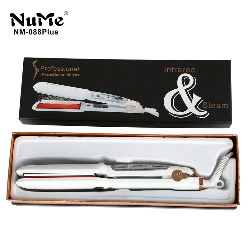  chapinha Professional Steam Hair Straightener Ceramic Vapor Infrared Heating Flat Iron Steampod 2 I