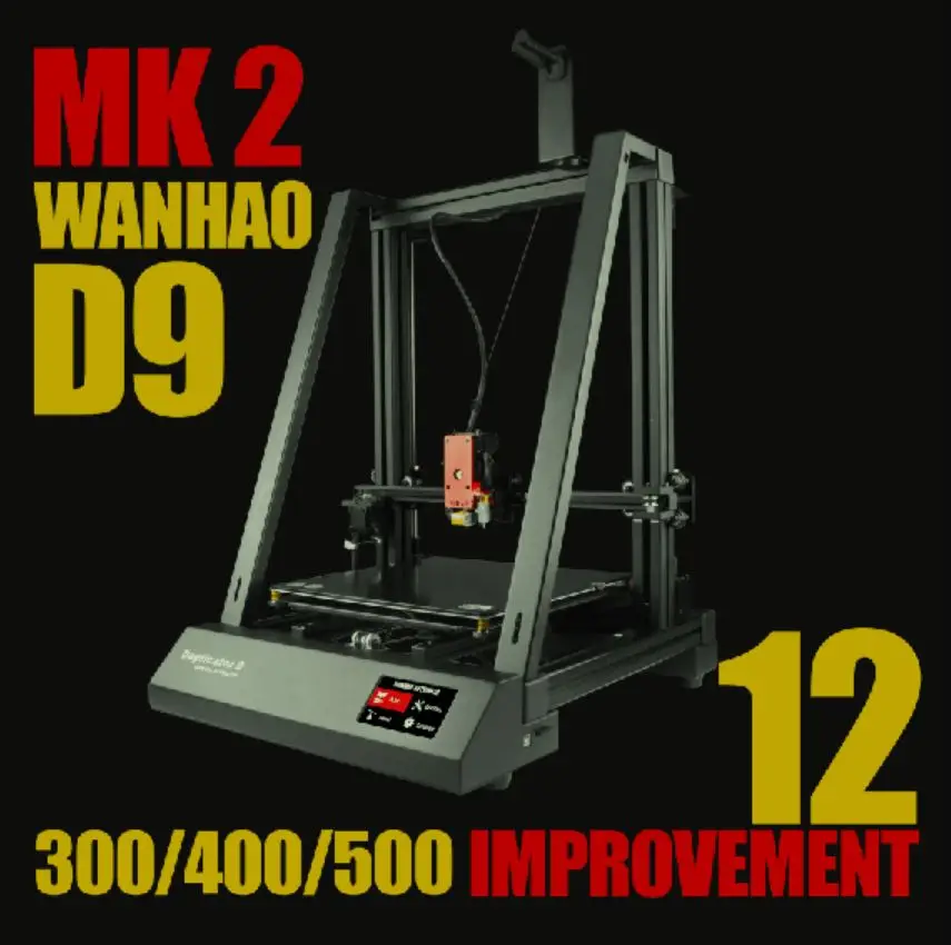 Оригинальный обновленный комплект WANHAO D9 для серии около 12 улучшений с усиленными