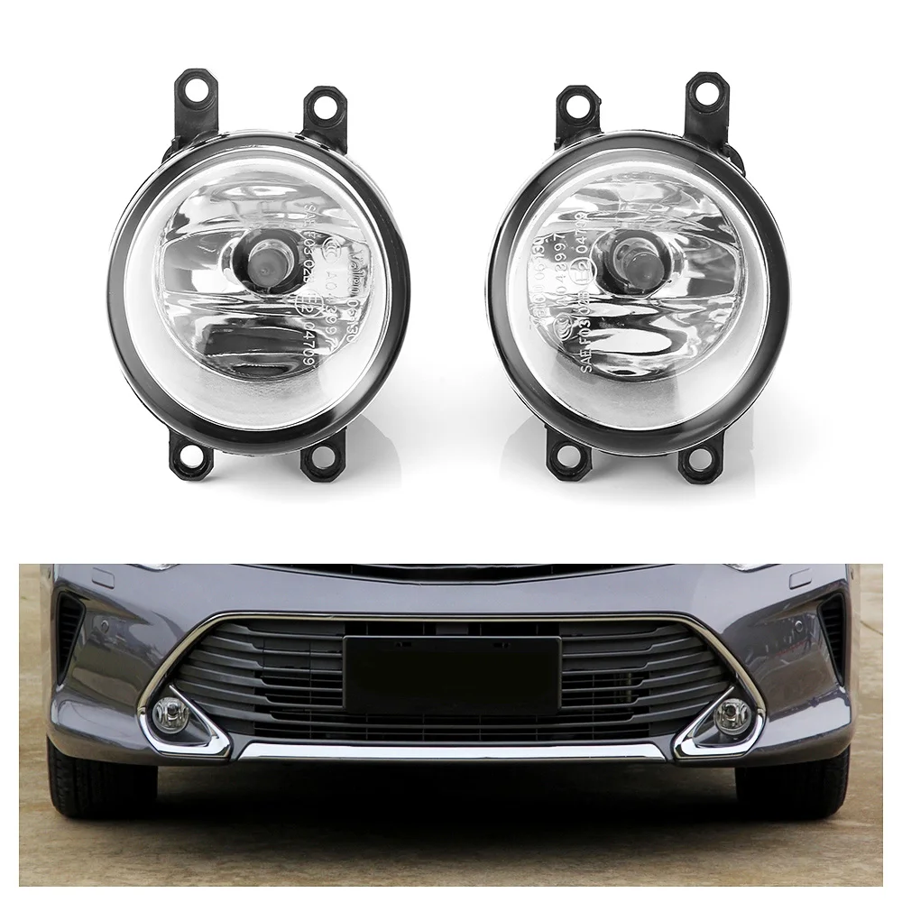 

Fog Lamp Assembly H11 Car LED Light Fog Lamps 6000K White Halo Ring DRL Off Road Lamps For Toyota Corolla Camry RAV4 Yaris Tacom