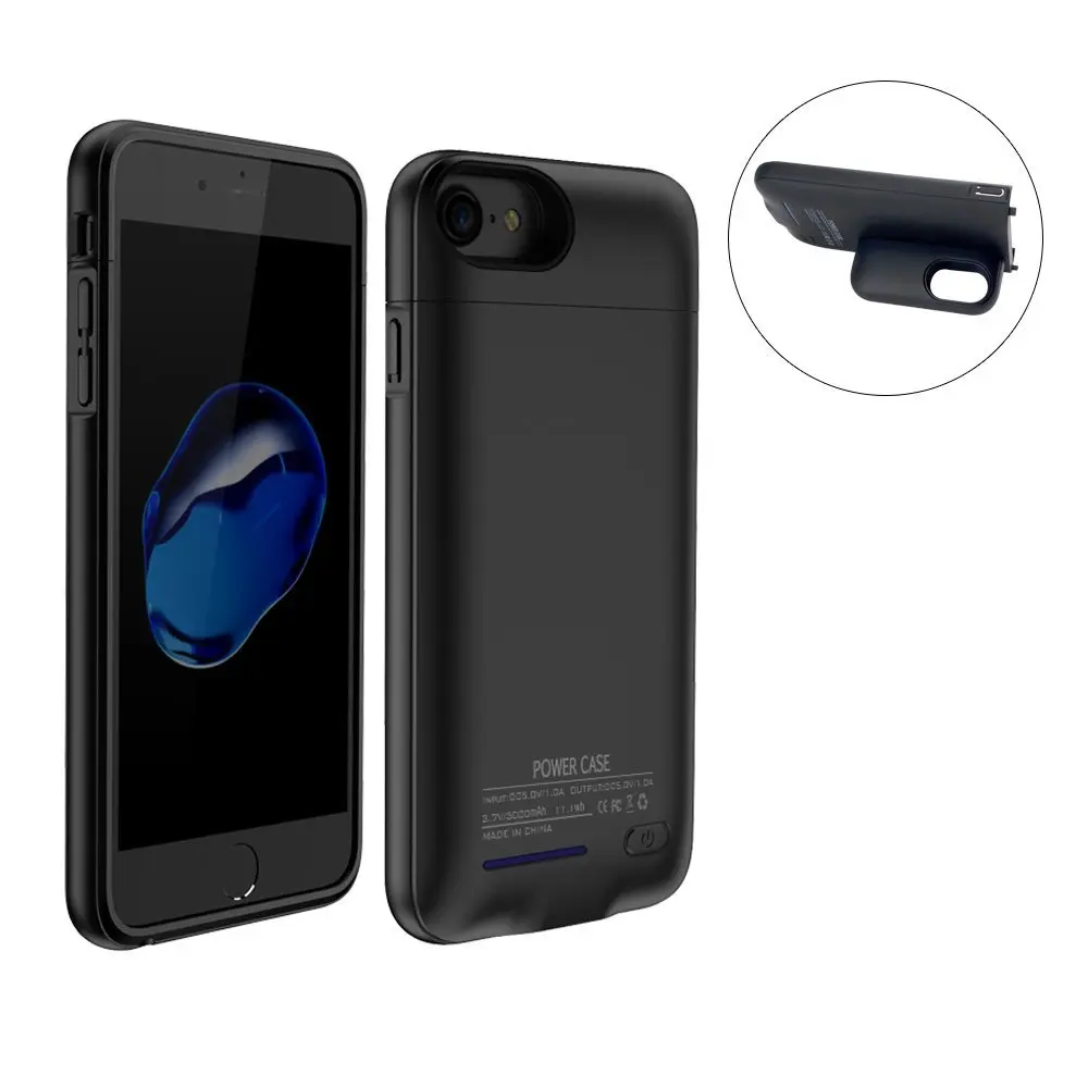 XLOT Case for iphone Battery Charger Case for iPhone Power Case Ultra Thin External Battery Backup Pack Charging Case for iphone Power bank charger case ultra Thin cover for iphone  (1)
