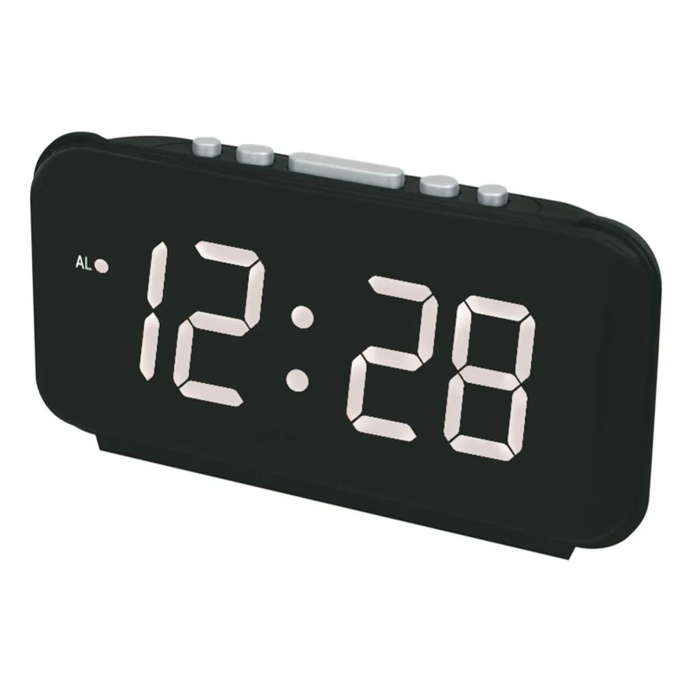 

Digital Alarm Clock Battery Powered LED Table Clocks Electronic Desktop Alarm Clock with Snooze Function for Student Gift