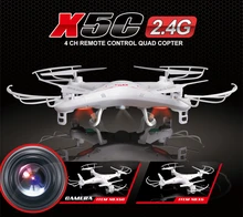 Syma X5C X5C – une 2.4 G 6 axe GYRO HD UFO RC Quadcopter RTF télécommande hélicoptère drone avec caméra 2.0MP jouets