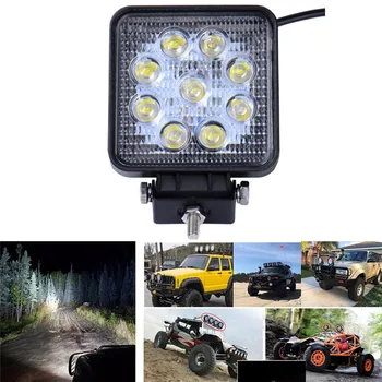 

Work Light 27W Off-Road Lights 9LED Led Light Forklift 130x115x40mm