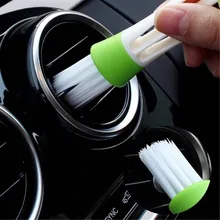

For Kia Rio K2 Ceed Sportage Sorento Cerato Armrest Soul Picanto Optima K3 Car Portable Air Conditioner Vent Slit Cleaner Brush