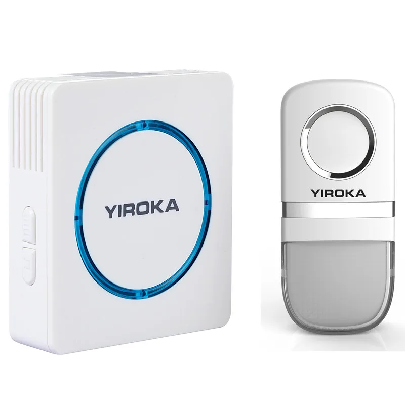 25 Tunes Wireless Cordless Digital Doorbell Remote Door Bell Chime No need battery Waterproof EU/US/UK Plug 110-240V White |