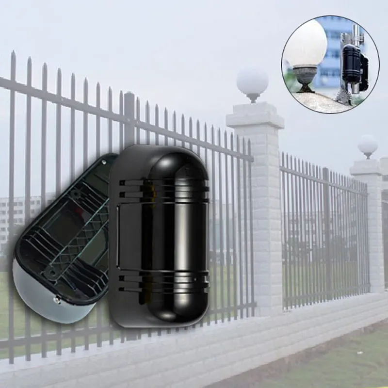

Dual Beam Infrared Detector for wall window garden security Intrusion protection 100m