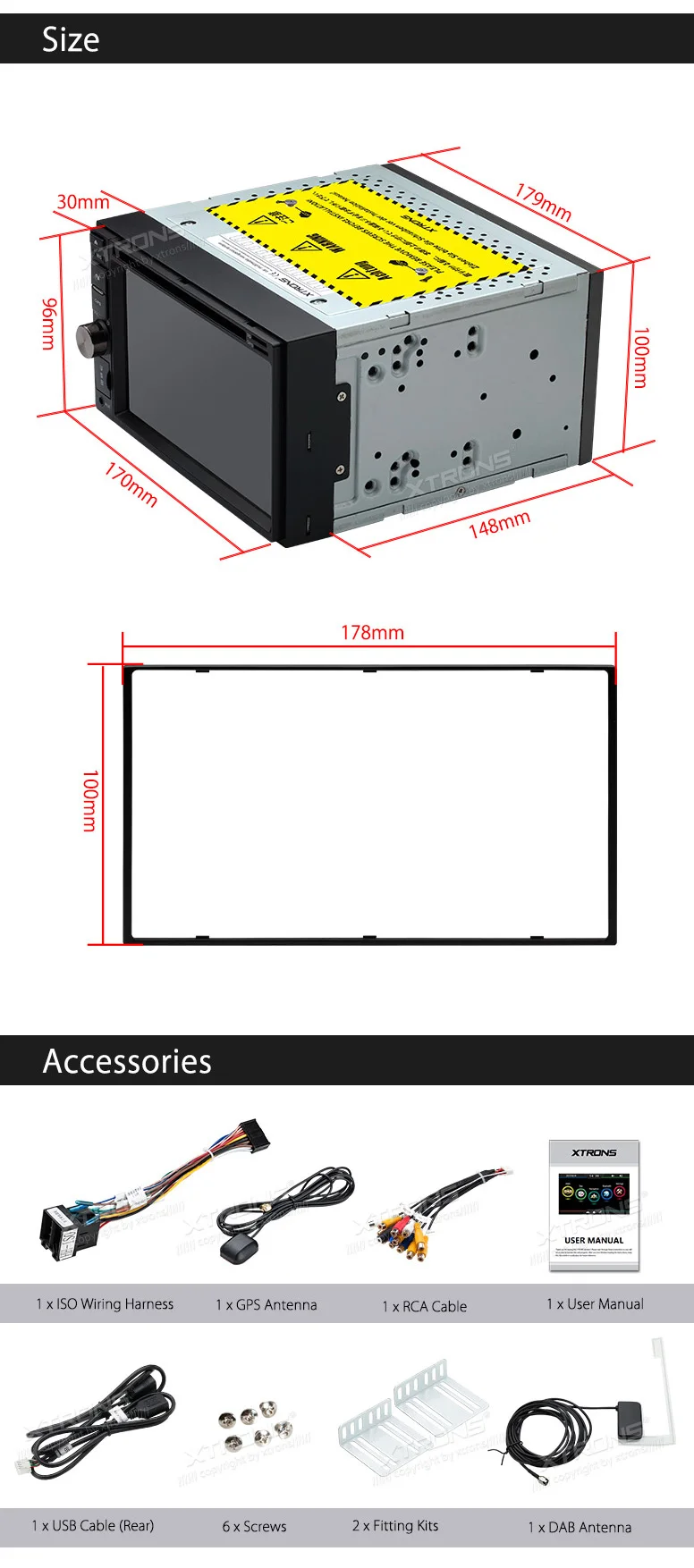 Discount Universal 6.2 Inch 2 Din Car Radio Stereo DVD Player DAB+ Canbus Auto GPS Navigation USB SD Multimedia 11