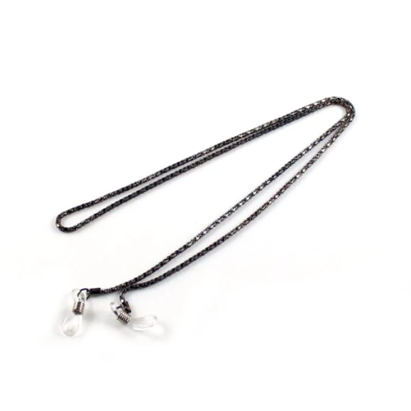 

60CM White Gold Black Sliver Reading Glasses Spectacles Sunglasses Eyewear Eyeglass Chain Neck Cord Strap Rope