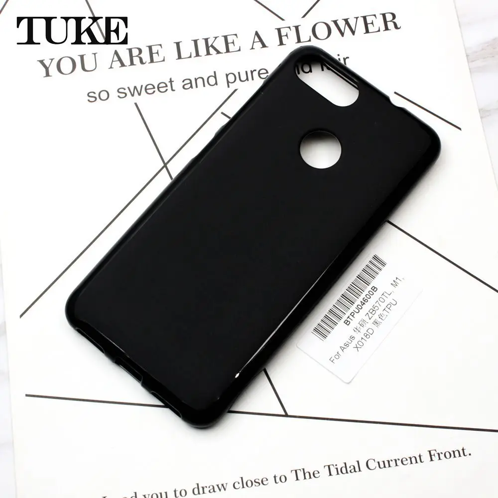 Чехол TUKE ZB570TL для Asus ZenFone Max Plus M1 чехол задняя крышка из ТПУ телефона ASUS X018D|Бамперы|