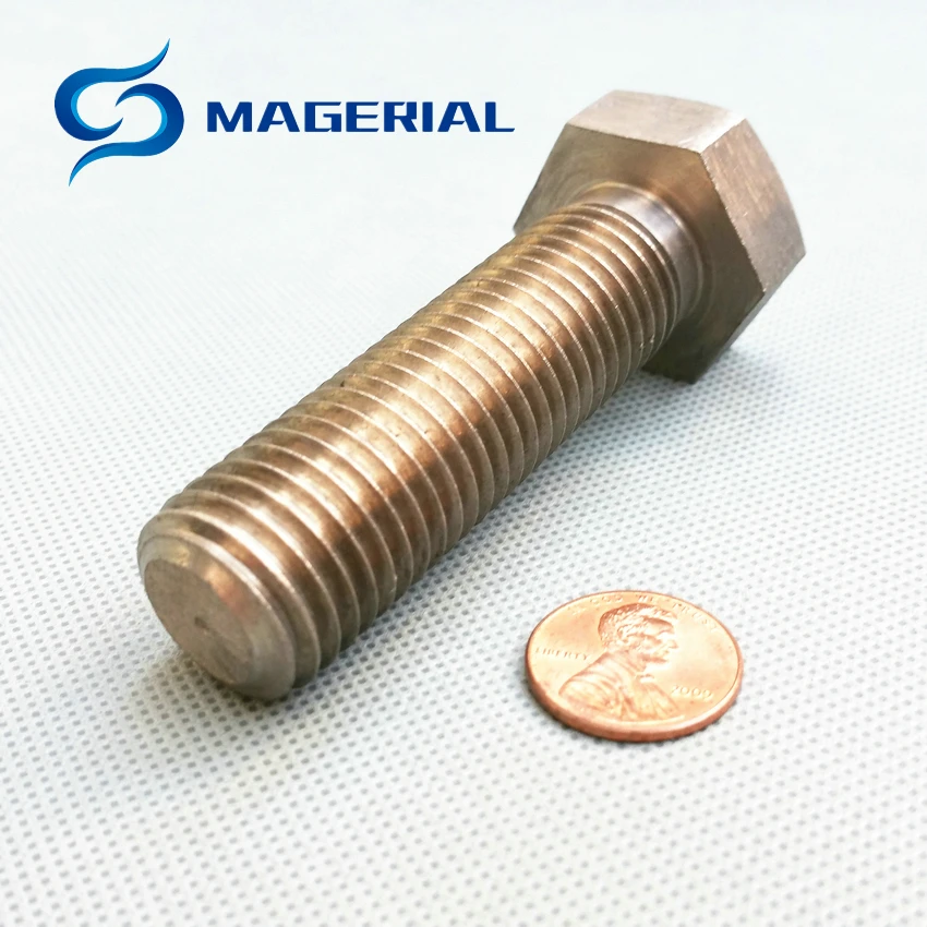 M20 Ti Bolt Titanium bolts DIY Hexagon Head screws Ti fastener for Oil Field Equipment Heavy