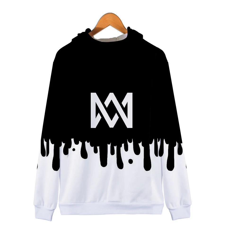 Marcus and Martinus Harajuku Zipper Jacket Marcus Martinus 3D Hoodies Sweatshirt Women/Men singer Hoodies Women Plus Size