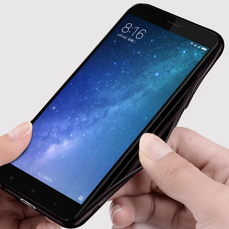 Чехол для Xiaomi Mi Max 2 чехол 3 тканевый MOFi 1 полностью закрывающие задние чехлы с