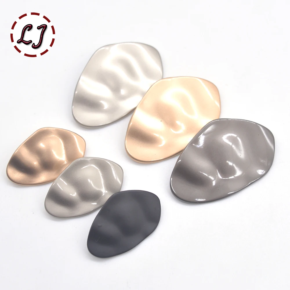 10pcs/lot new fashion decorative buttons high quality special-shaped buttons for women shirt suit overcoat sewing accessory diy