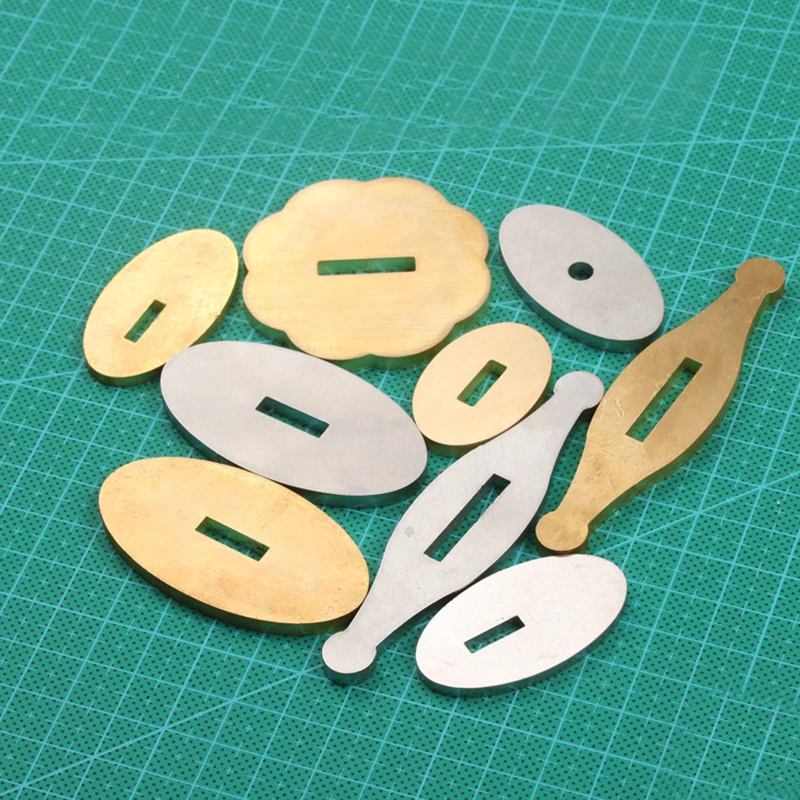 EDC Инструменты Нож DIY ручка латунная ручная защита из нержавеющей стали