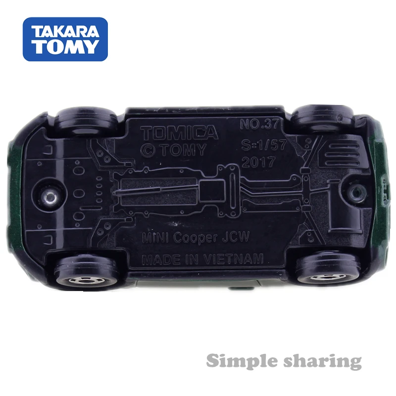Томика нет. 37 мини Джон Купер работает 1st ver 1:57 Takara Tomy авто автомобили моторы