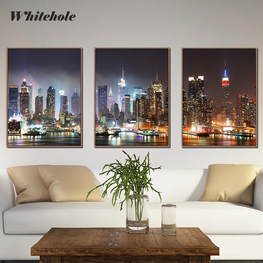 Los Angeles Picture,Wall Art Canvas Painting,Decorative Pictures For
