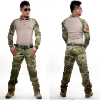 Camouflage Gear military uniform us army combat shirt cargo multicam Airsoft paintball militar tactical clothing with