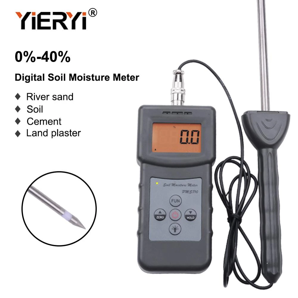 Yieryi Pms710 100 New Brand Digital Soil Moisture Meter Test River