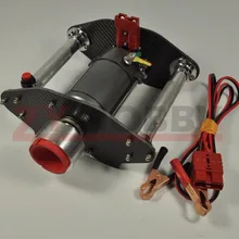 ЧПУ карбоновая рама Терминатор стартер для 80CC-250CC RC самолет с газовым двигателем