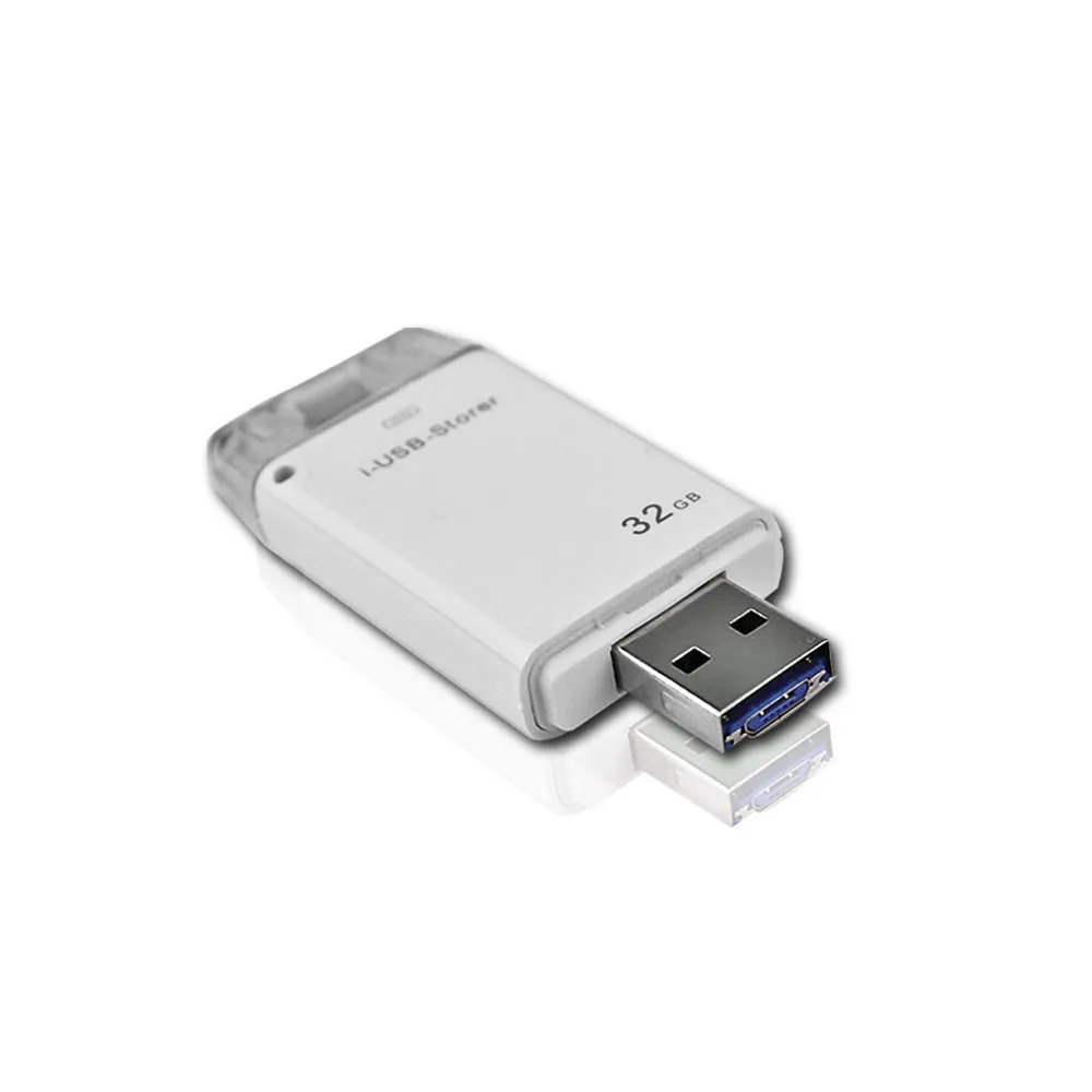 USB флеш-накопитель для iPhone 6 6plus 5 5s ipad металлическая ручка-накопитель карта памяти двойной мобильный Otg Micro 8 ГБ 16 ГБ 32 ГБ 64 Гб флешка