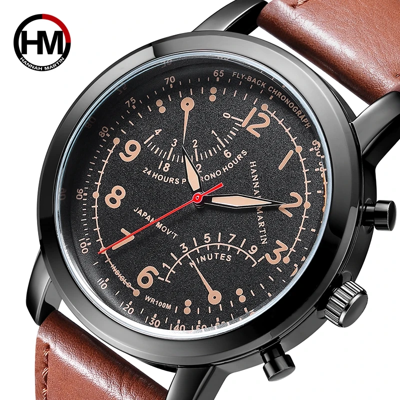 Creative Calendar Date Mens Watch Top Brand Luxury Men s Quartz Breathable Leather Sports Military Army 1