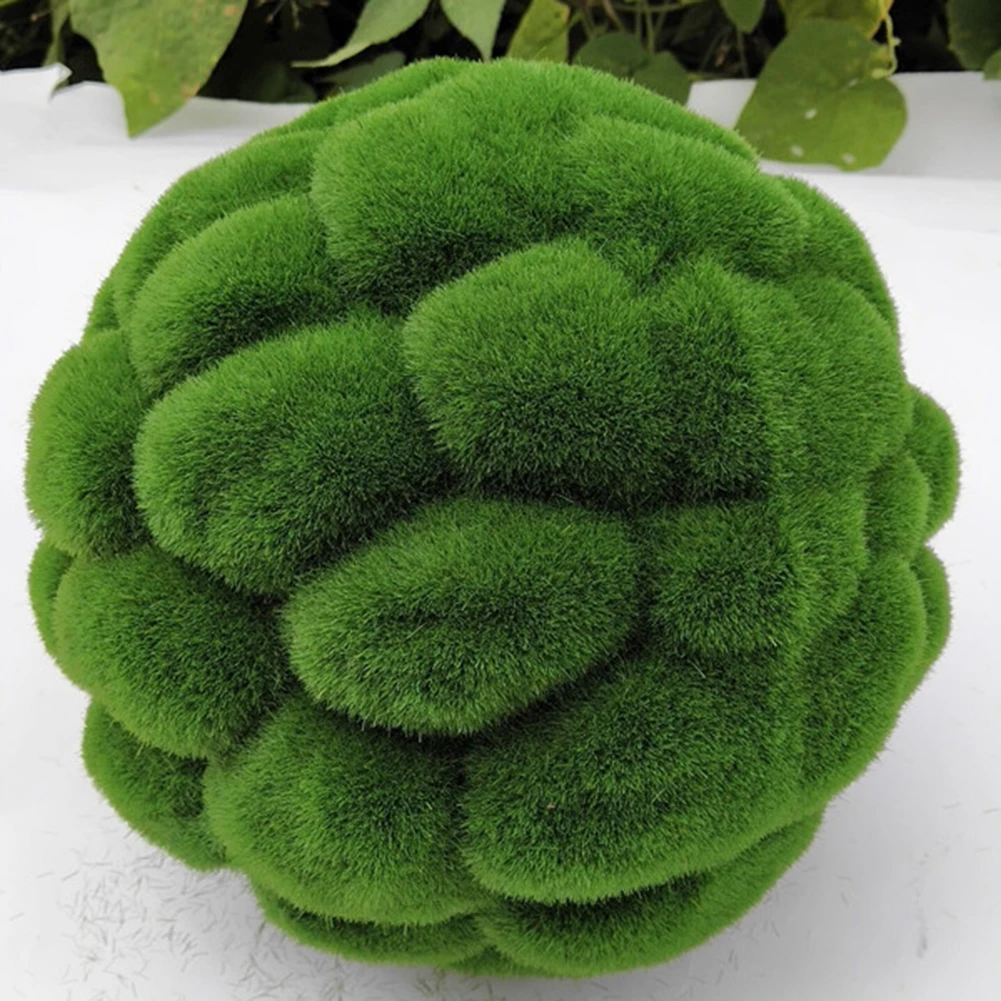 

12/15cm Artificial Moss Ball Aquarium Live Moss Ball Plant Fish Tank Shrimp Nano Fish Tank Ornament aquarium home decorative