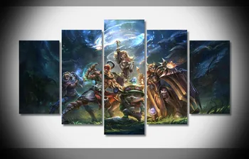 

New Wall Art Fallout League Of Legends Team Builder Art Print On Canvas Framed Prints Gallery Wrap Stretched - Handmade