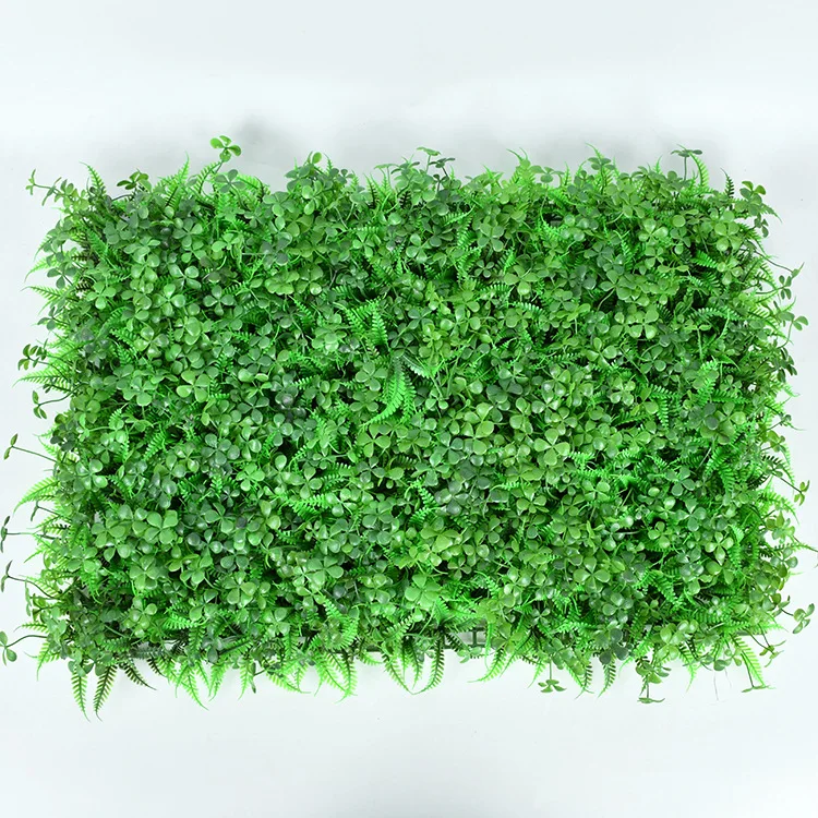 Зеленое растение стены искусственный газон самшит хедж сад задний двор домашний фон Декор Моделирование Милан трава открытый цветок стены - Цвет: Green lawn 8