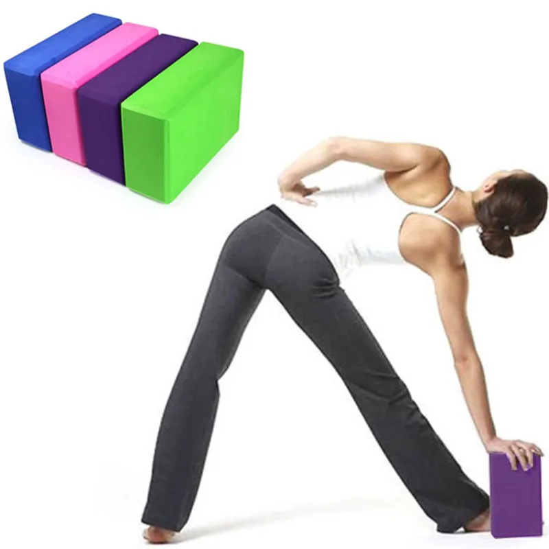 Yoga Blocks High density EVA Foam Home Exercise Body Firming Shaping
