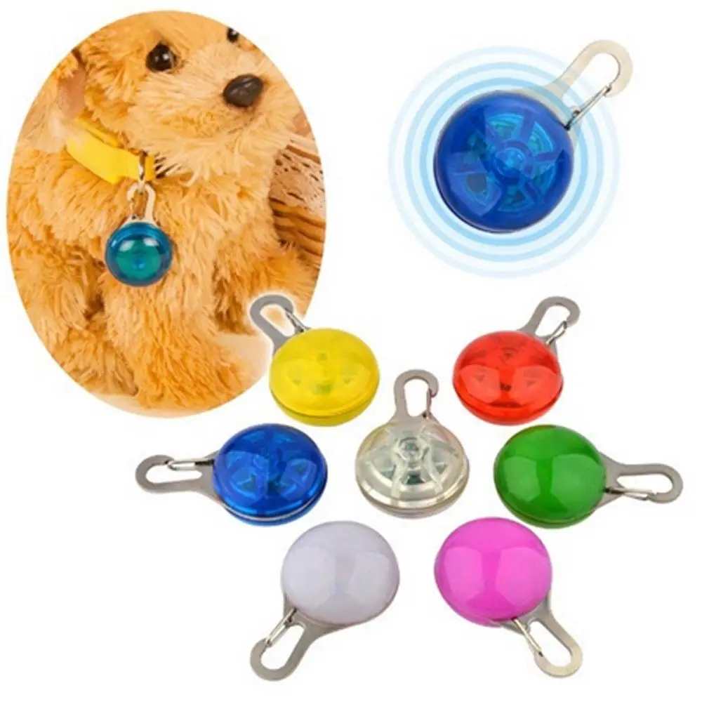 Puppy Collar luminous Bell Pet LED Pendant Flashing Lamp Dog LED Light