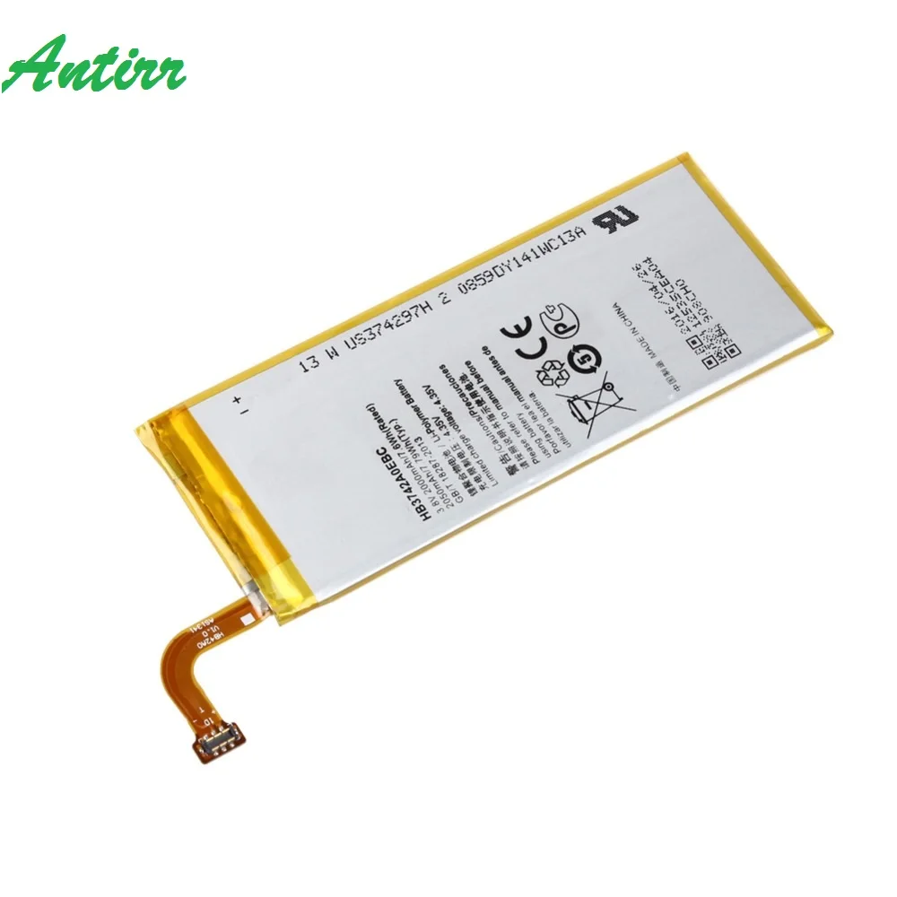 Совершенно новый 3 8 V 2000mAh HB3742A0EBC Аккумулятор для Huawei Ascend P6 U06 p6 c00 T00/ G6 G620 G621 G620s G630