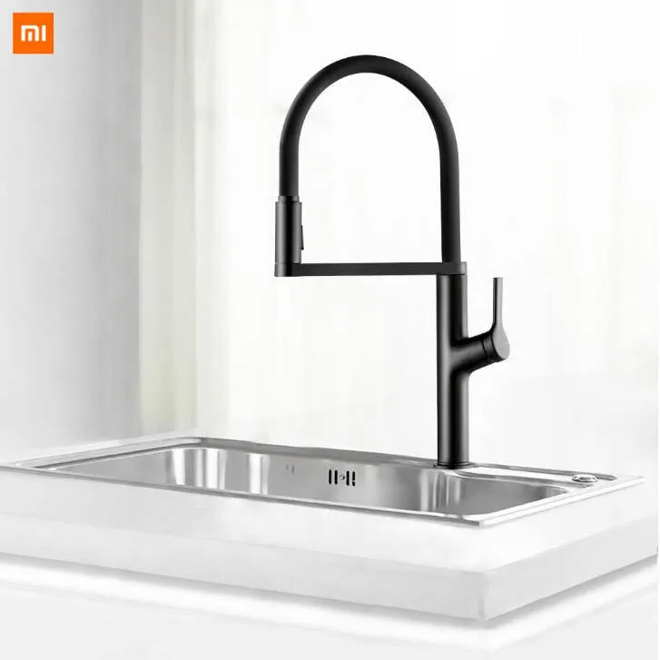 

New Xiaomi Mijia Dabai U-Yue Kitchen Intelligent Sensor Switch Faucet 300 Rotating Arm Universal Tube Water Kitchen Stensils