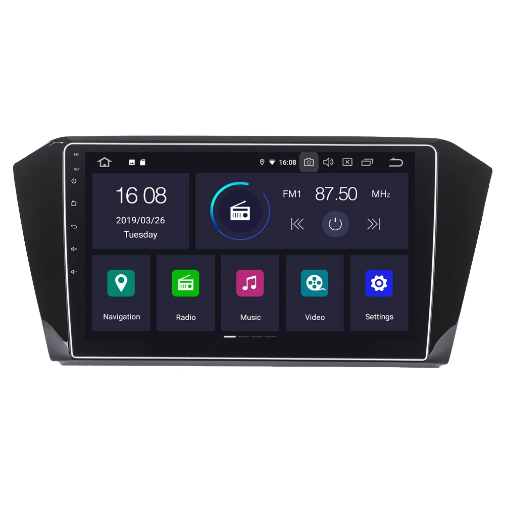 Flash Deal RoverOne For VW For Volkswagen Passat 2017 Android 9.0 Autoradio Car Multimedia Player Radio GPS Navigation Head Unit NO DVD 0