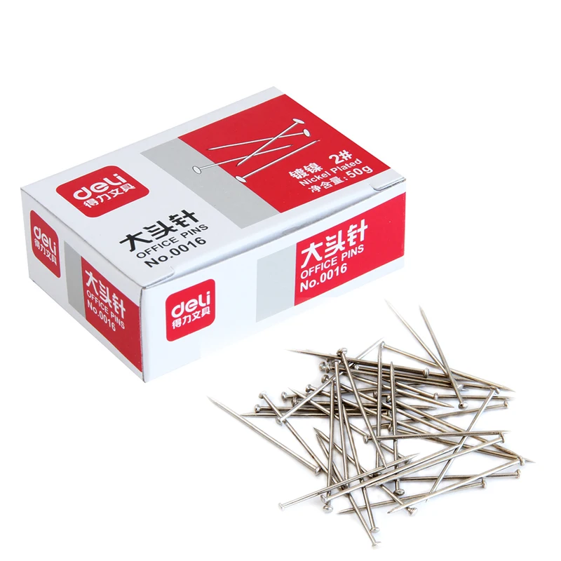 2*50g/box 24mm Cork Board Drawing Pins Map Pin Thumbtacks Push Pin