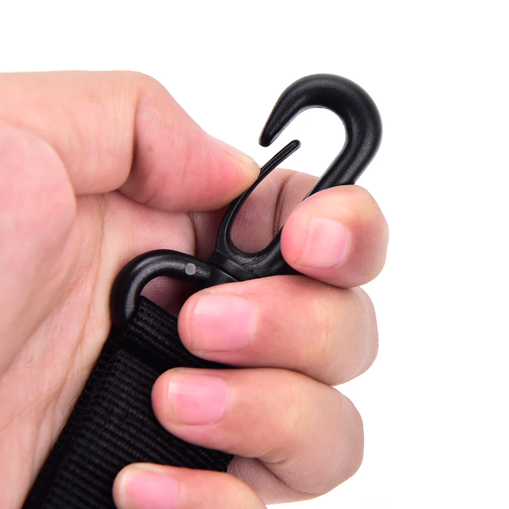 Tactical Nylon Climbing Carabiner Hook Gear MOLLE bing Buckle Key Hanging System Belt Metal