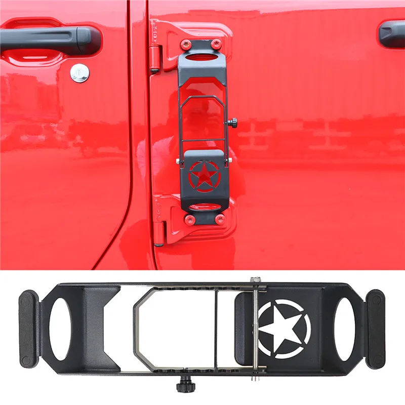 WISENGEAR 2X педаль для ног Peg для Jeep Wrangler JK 2007- Антикоррозийная стальная Автомобильная внешняя педаль для ног