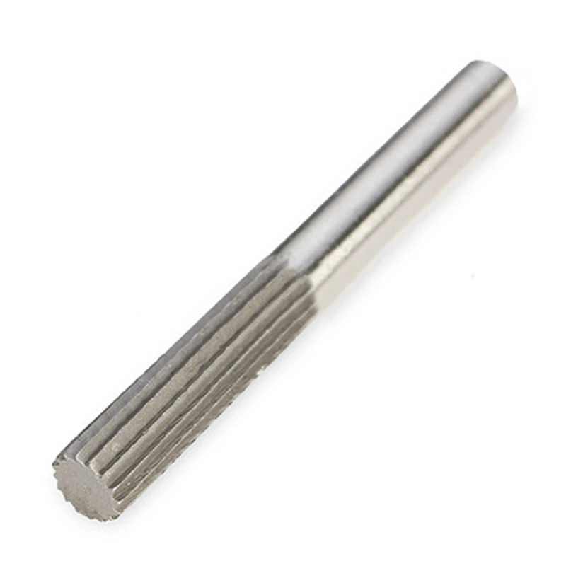 6pcs/Set NEW Bearing Steel Burr Milling Cutter 6mm Shank Rotary Tools Electric Grinding Metal Graver Tool Accessories
