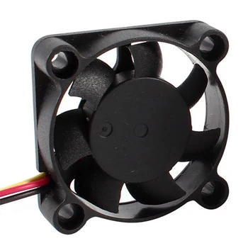 

2 Pcs 3 Pin 40mm Square PC Computer Cooling Fan DC 12V Black