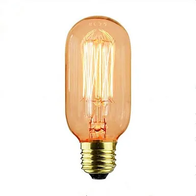 IWHD T45 E14 Decoration Vintage Industrial Decor Edison Lamp Light Bulb 40W 220V Retro Vintage Lamp Ampul Ampoule Gloeilamp