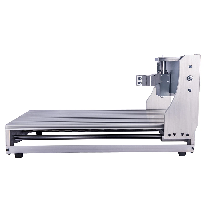 Free Shipping!! CNC 6040 Router Frame kit CNC 6040Z milling machine DIY rack with bed, ball screw, optical axis, spindle clamp