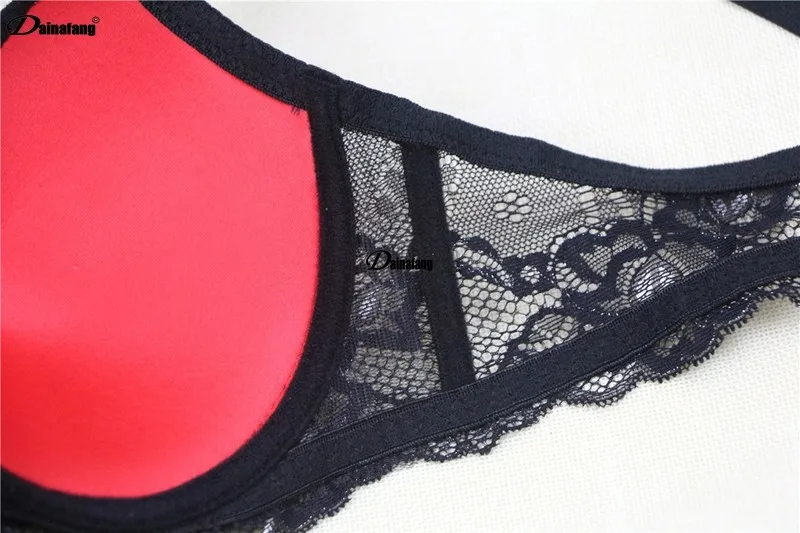 Бюстгальтер женский атласный кружевной с вышивкой без косточек|brassiere set|sexy bras for