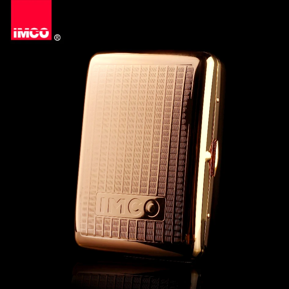 Cigarette Box Thin 16 Packed Men's Cigarettes Personality Creative Automatic Metal Pure Copper | Дом и сад