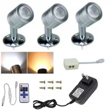 3/4/6/8 шт. с регулируемой яркостью(12 V) Светодиодный точечный светильник шкаф мини Точечный светильник утопленный вниз светильник шкаф витрина Дисплей светильник