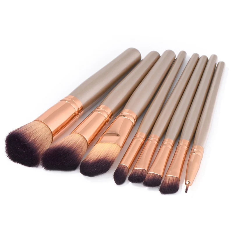 8Pcs/Set Professional Makeup Brushes Handle Eye Shadow Eyebrow Lip Eye