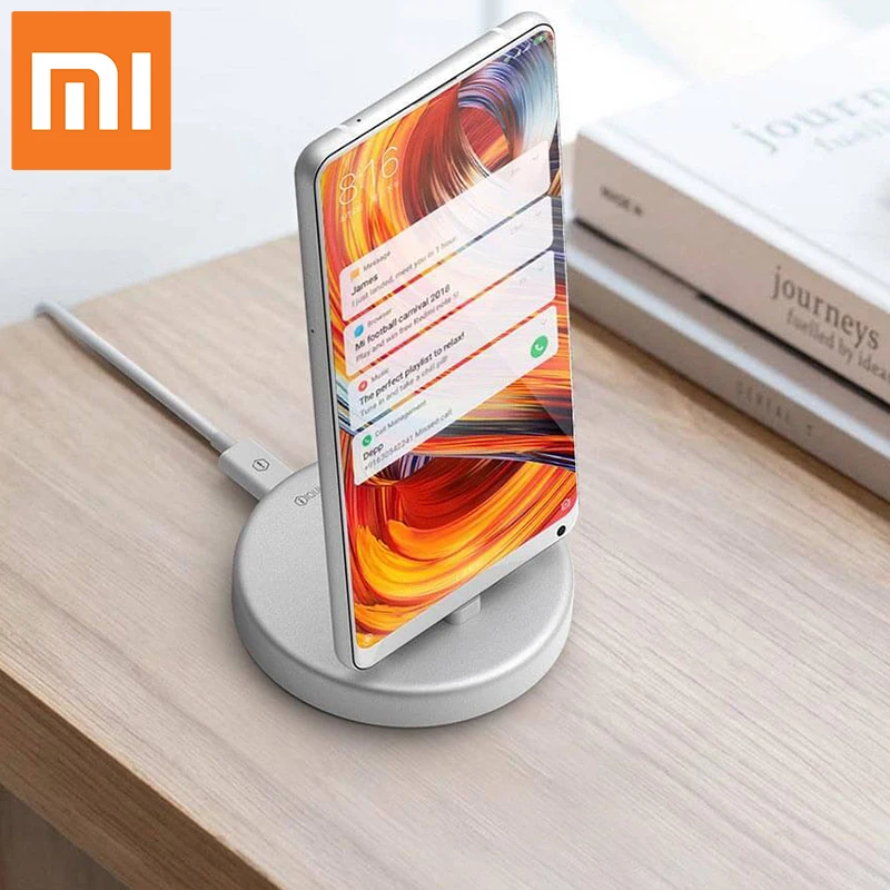 Baratos Xiaomi Panki stents para teléfonos móviles tipo C 18W de carga rápida de soportes de teléfono de escritorio soporte la carga para Samsung Huawei