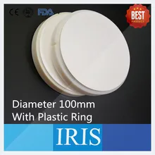 Лучшие продажи! 3 шт. HT и ST OD100* 18 мм~ 25 мм стоматологические блоки из циркония с плечом для изготовления керамических протезов