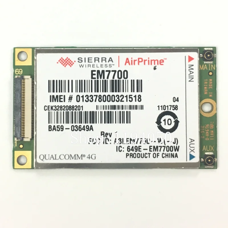 EM7700 карты Sierra Wireless airprime EM7700 4 г LTE HSPA + 3g встроенный модуль HSPA на мобильный широкополосный модуль WWAN